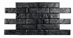Фото плитки PAMESA BRICK WALL NEGRO 7X28 из коллекции PAMESA BRICK WALL 