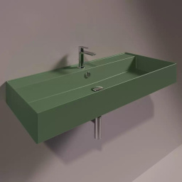 КЕРАМИЧЕСКАЯ РАКОВИНА 101 CМ SIMAS AGILE, MATTE MIRTO (AG 101)