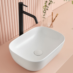 РАКОВИНА НАКЛАДНАЯ 32,5Х45,8 CM SANYCCES MODENA, БЕЛЫЙ МАТОВЫЙ (LV5310463314WM)