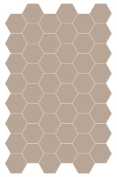 Фото плитки TERRATINTA MAGICA HEXA FLOOR DUTCH WHITE MATT 140X160 из коллекции TERRATINTA MAGICA HEXA 