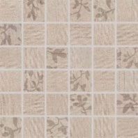 Фото плитки LASSELSBERGER RAKO TEXTILE MOSAIC BEIGE MIX 5X5/30X30 29,8X29,8 из коллекции LASSELSBERGER RAKO TEXTILE 