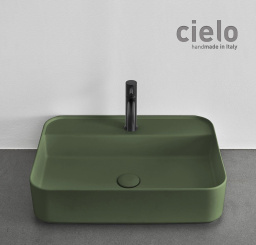 КЕРАМИЧЕСКАЯ РАКОВИНА 60 СМ CIELO SHUI COMFORT, ЗЕЛЕНЫЙ (SHCOLARF-AG)