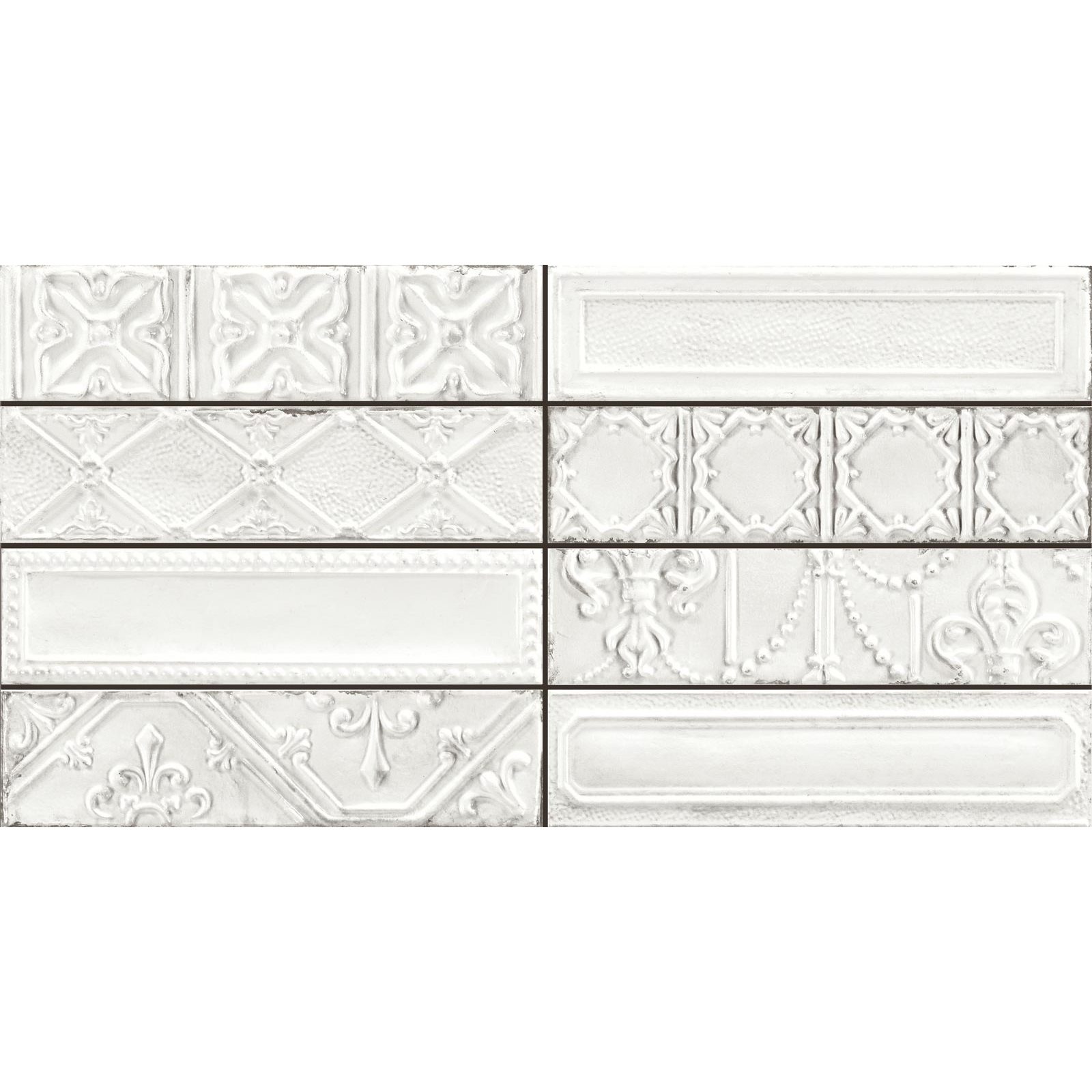 Фото плитки RAGNO EDEN DEC TIN COTONE R12D 7x28 из коллекции RAGNO EDEN 