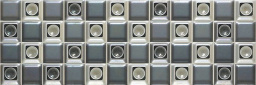 Фото плитки FANAL LUXE MOSAICO BLACK 20Х60 из коллекции FANAL LUXE 