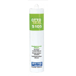 СИЛИКОНОВЫЙ ГЕРМЕТИК  OTTOSEAL S105 С01 (ЕКСТРА БЕЛЫЙ 100) (OTS105C01)