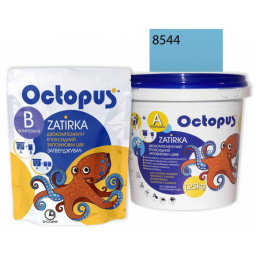 ЭПОКСИДНАЯ ЗАТИРКА OCTOPUS ZATIRKA 2-КОМП. ЦВЕТ ГОЛУБОЙ 8544 1,25 КГ (8544-1)