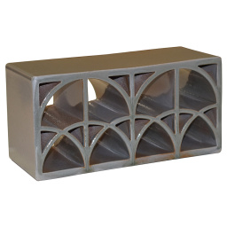 Фото плитки TERRATINTA SARTORIA SPLIT LOOP LAVA SMOKE GLOSSY SASPLO05G 12Х23,8 из коллекции TERRATINTA SARTORIA 