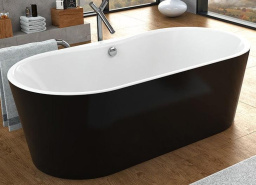 ВАННА ИЗ САНИТАРНОГО АКРИЛА KOLPA SAN COMODO-FS 185X90 СМ WHITE-BLACK (3838987 593799)