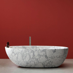 ВАННА ОТДЕЛЬНОСТОЯЩАЯ ANTONIO LUPI ECLIPSE 185X95,5 СМ (ECLIPSE MARMO CARRARA)
