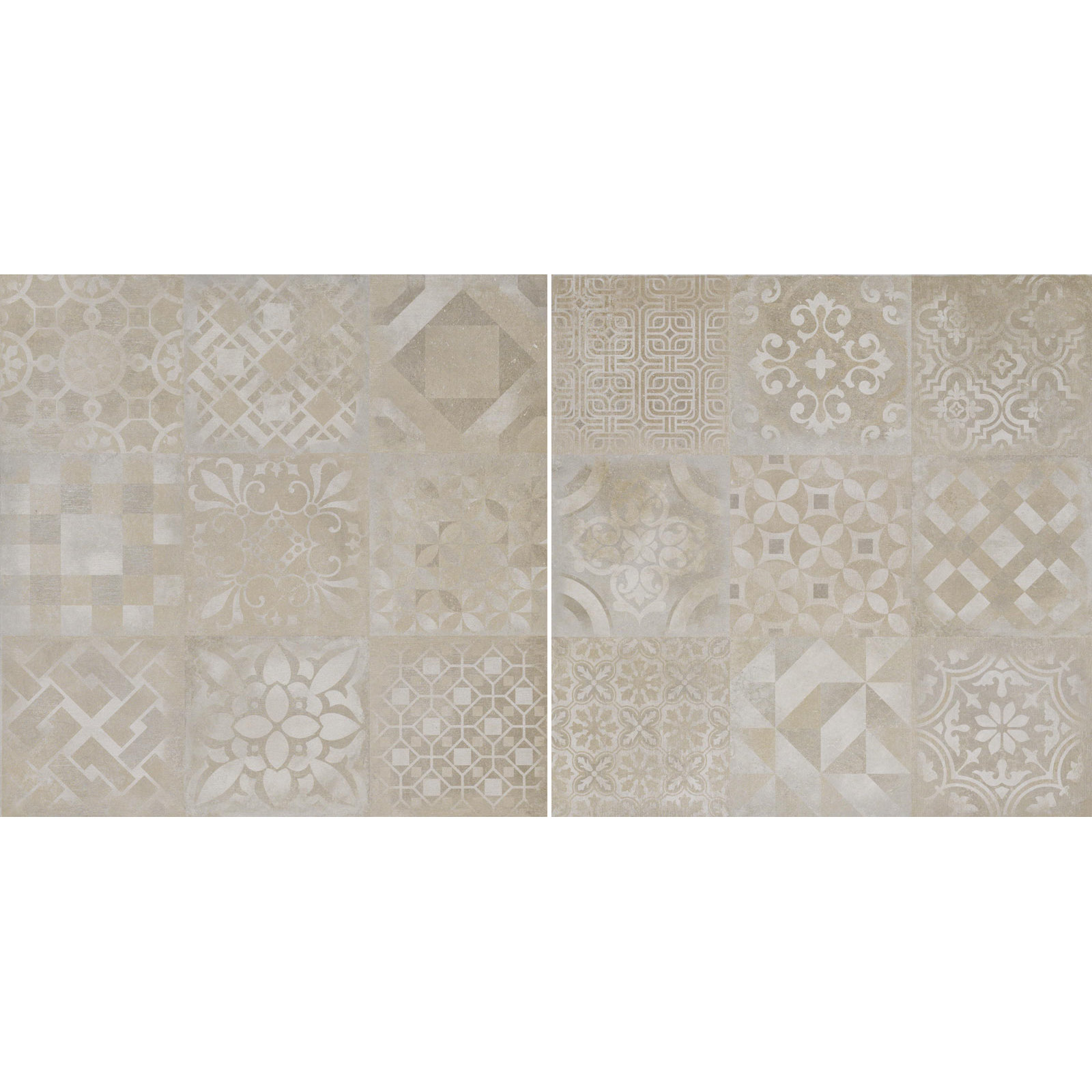 Фото плитки RAGNO STUDIO DECORO CEMENTINE R4RD 60x60 из коллекции RAGNO STUDIO 