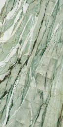 Фото плитки ENERGIEKER CALACATTA MINT BOOKM.A POLISHED 120X270X6 из коллекции ENERGIEKER CALACATTA MINT 