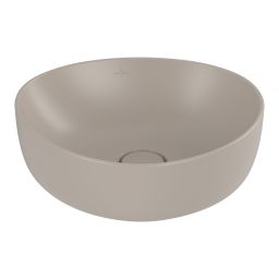 РАКОВИНА НАКЛАДНАЯ АССИМЕТРИЧНАЯ 40Х39,5 СМ VILLEROY&BOCH ANTAO, ALMOND (4А7240АМ)
