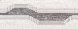 Фото плитки APAVISA TRAVERTINO TITANIUM DECOR 44,63x119,3 из коллекции APAVISA TRAVERTINO PORCELANICO 