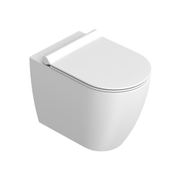 НАПОЛЬНЫЙ БЕЗОБОДКОВЫЙ УНИТАЗ CATALANO SFERA 54 NEW FLUSH, BIANCO SATINATO (1VPS54RNBM)