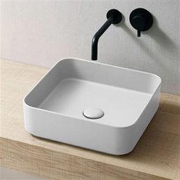 РАКОВИНА НАКЛАДНАЯ 40 СМ CIELO SHUI COMFORT, МОЛОЧНЫЙ (SHCOLAQ40-TL)