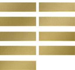 Фото плитки WOW GRADIENT DECOR GOLD MATT 7,5X30 из коллекции WOW GRADIENT 