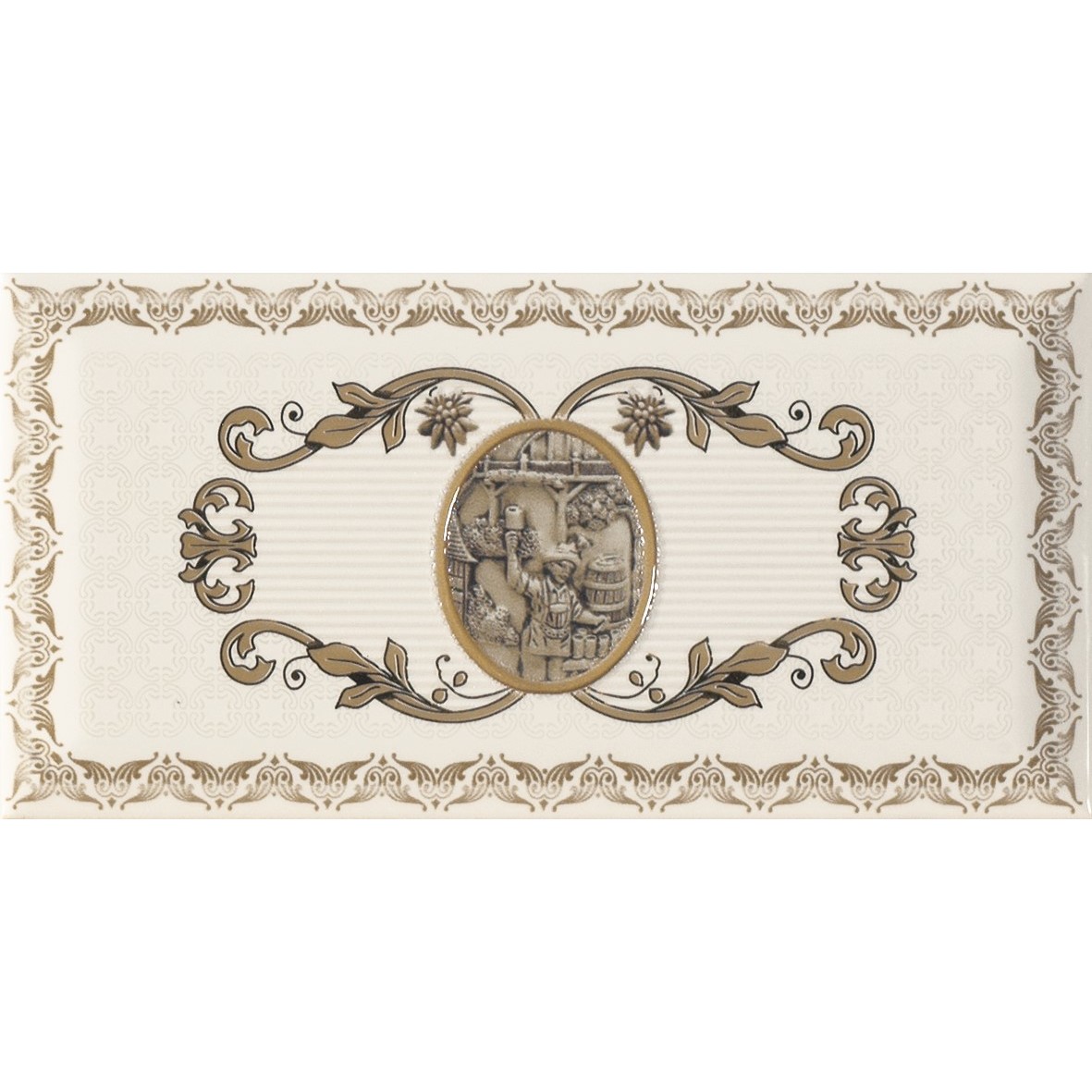 Фото плитки MONOPOLE REINA 3 10x20 из коллекции MONOPOLE REINA 