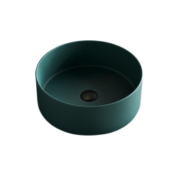 РАКОВИНА НАКЛАДНАЯ 36 СМ NIC DESIGN OVVIO, БИРЮЗОВЫЙ МАТОВЫЙ (001 448.061)