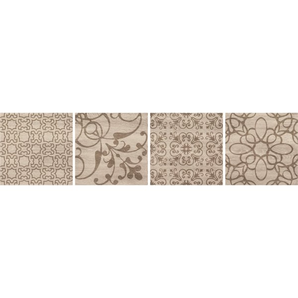 Фото плитки CERDISA HOME TEAK TOZ. CREAM 40434 25x25 из коллекции CERDISA HOME TEAK 