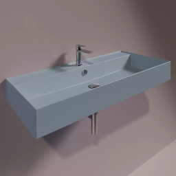КЕРАМИЧЕСКАЯ РАКОВИНА 101 CМ SIMAS AGILE, MATTE TELA (AG 101)
