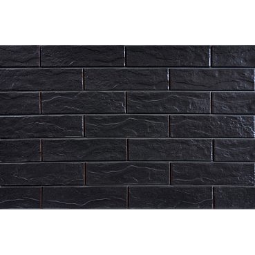 Фото плитки CERRAD NERO RUSTICO 6.5X24.5 из коллекции CERRAD ELEWACJA 