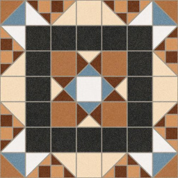 Фото плитки VIVES BARNET HALTON MARRON 31,6X31,6X0,9 из коллекции VIVES BARNET 