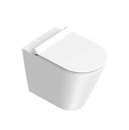 НАПОЛЬНЫЙ БЕЗОБОДКОВЫЙ УНИТАЗ CATALANO ZERO 55 NEWFLUSH, BIANCO SATINATO (01 1455 0021)