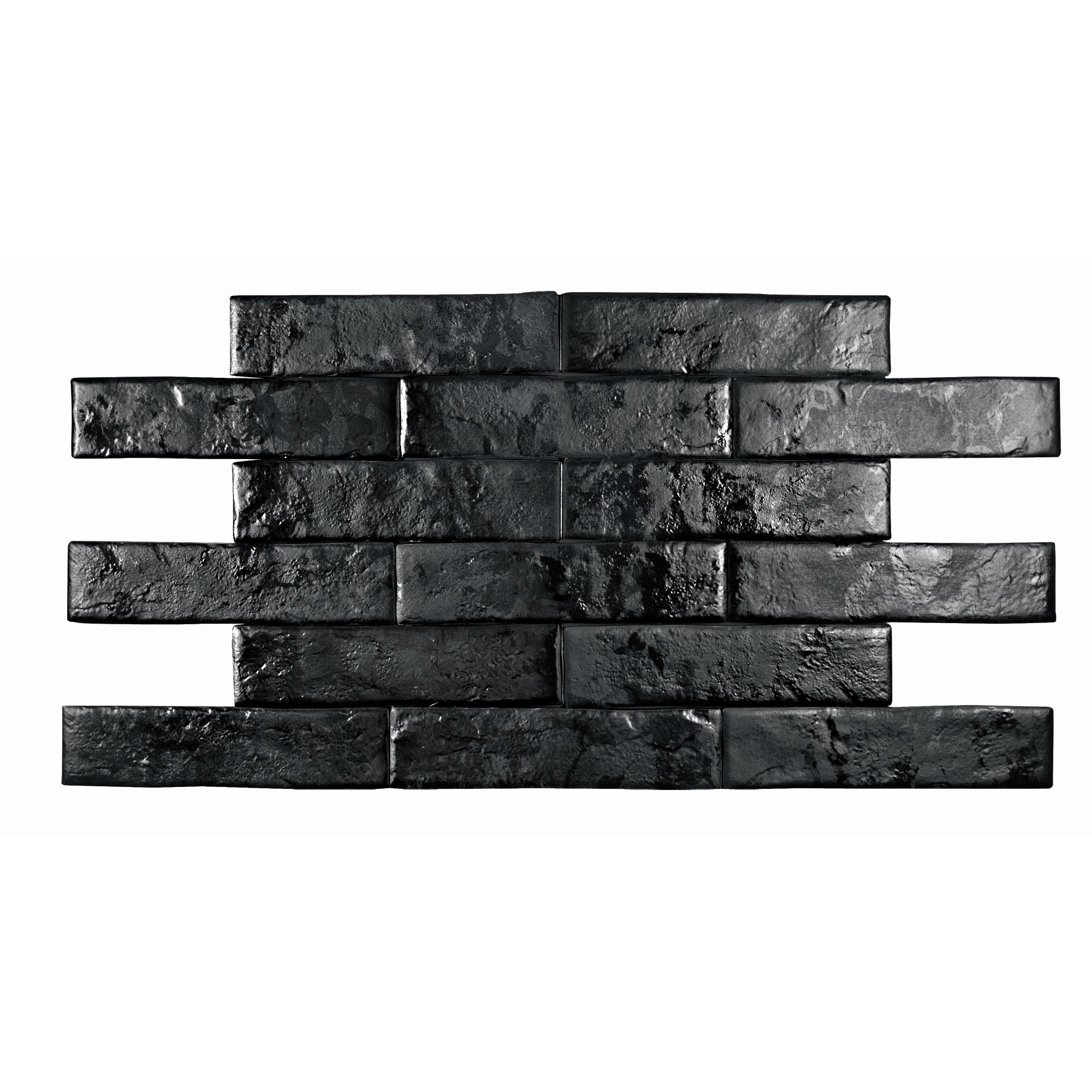 Фото плитки PAMESA CERAMICA BRICK WALL NEGRO 7x28 из коллекции PAMESA BRICK WALL 