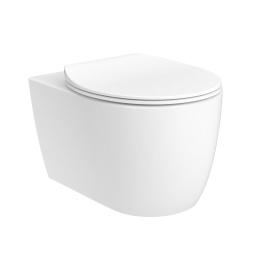УНИТАЗ ПОДВЕСНОЙ БЕЗОБОДКОВЫЙ DEVIT ACQUA С СИДЕНЬЕМ SOFT CLOSE (3020155)