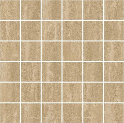 Фото плитки ІНТЕРКЕРАМА TUFF МОЗАИКА ТЕМНО-БЕЖЕВЫЙ 29,8X29,8 из коллекции ІНТЕРКЕРАМА TUFF 