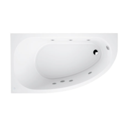 ГИДРОМАССАЖНАЯ АКРИЛОВАЯ ВАННА SANYCCES TRIPOLI T CONFORT LEFT 160Х90 СМ, БЕЛАЯ (BN129TTI)