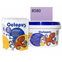 ЭПОКСИДНАЯ ЗАТИРКА OCTOPUS ZATIRKA 2-КОМП. ЦВЕТ СИРЕНЕВЫЙ 8580 2,5 КГ (8580-2)