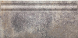 Фото плитки PARADYZ KLINKIER VIANO GRYS STOPNICA PROSTA 30X60X0,85 из коллекции PARADYZ KLINKIER VIANO 