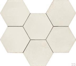 Фото плитки RAGNO RGKX EDEN ESAGONA BIANCO 18,2X21 из коллекции RAGNO EDEN 