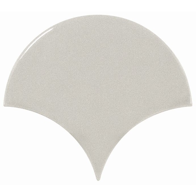 Фото плитки EQUIPE SCALE FAN LIGHT GREY 10.6X12 из коллекции EQUIPE SCALE 