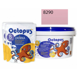 ЭПОКСИДНАЯ ЗАТИРКА OCTOPUS ZATIRKA 2-КОМП. ЦВЕТ КРАСНЫЙ 8290 2,5 КГ (8290-2)