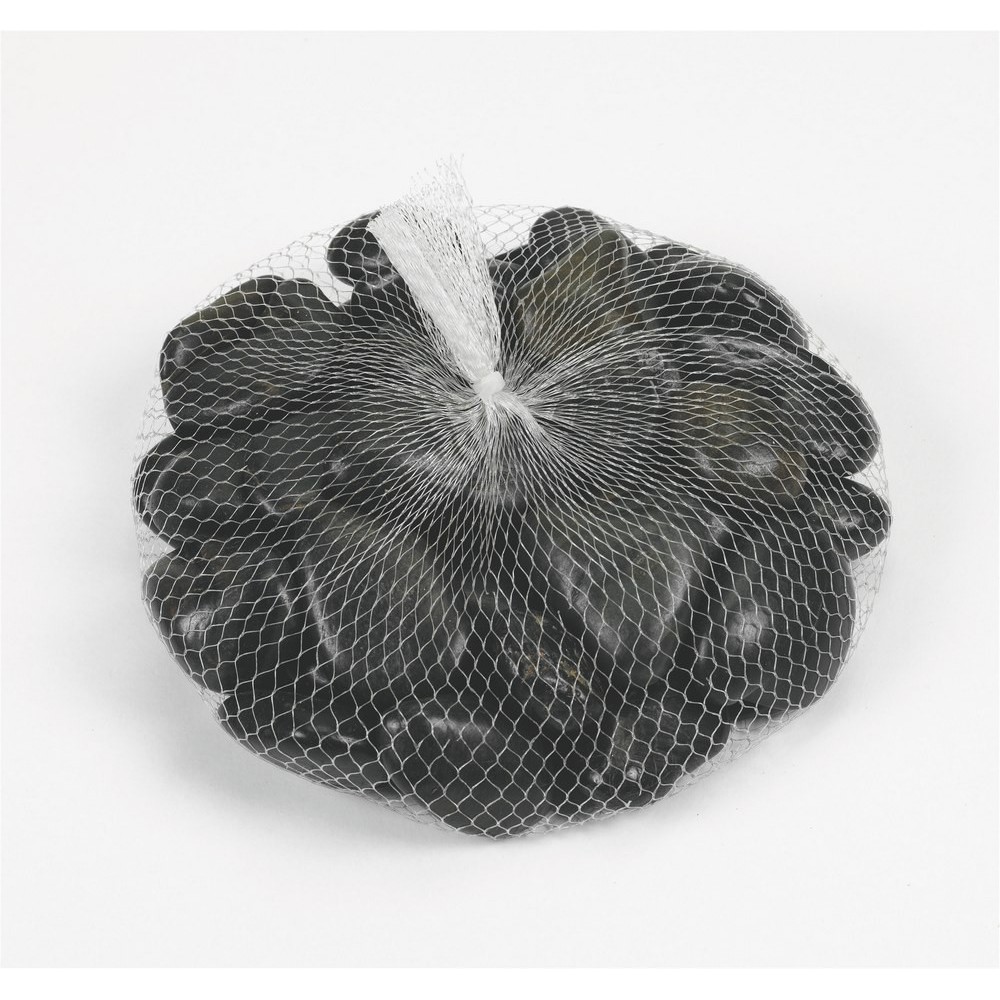 Фото плитки VENETO Comores Negro Мозаика Из Натурального Камня Без Основы из коллекции VENETO CERAMICAS PEBBLE 