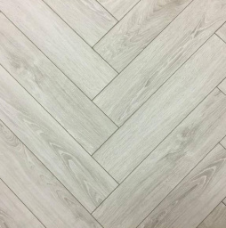 ЛАМИНАТ ALSAPAN ALSAFLOOR BATON ROMPU (HERRINGBONE) V4 (12mm) 33кл ДУБ ПОЛЯРНЫЙ 627 CLIP Z ПР