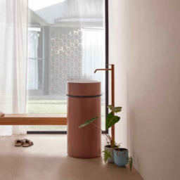 РАКОВИНА НАПОЛЬНАЯ d40X90H CM SANYCCES TEMPO SANYCOAT COMPLETO, БЕЛЫЙ/RAL (LV352D4090WGRAL)