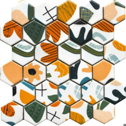 Фото плитки KOTTO HP 6046 HEXAGON 29,5X29,5 из коллекции KOTTO HEXAGON 