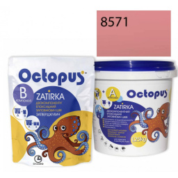 ЭПОКСИДНАЯ ЗАТИРКА OCTOPUS ZATIRKA 2-КОМП. ЦВЕТ КРАСНЫЙ 8571 1,25 КГ (8571-1)