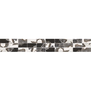 Фото плитки AVA CERAMICA EDEN MOSAICO FOGLIA PLATINO BIANCO EDENM1R2 5x32.1 из коллекции AVA CERAMICA EDEN 