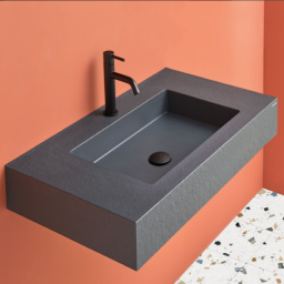 РАКОВИНА 120X46 CM SANYCCES CLEVER, АНТРАЦИТ (LV3041204612AN)