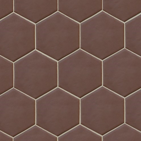 Фото плитки EQUIPE HEXATILE MARRON MATE 20548 17.5X20 из коллекции EQUIPE HEXATILE 