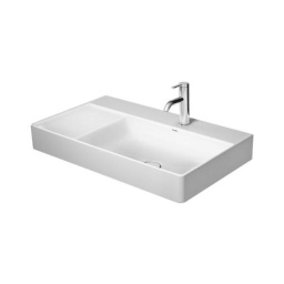 РАКОВИНА 80Х47 СМ АСИММЕТРИЧНАЯ DURAVIT DURASQUARE, БЕЛЫЙ (2349800071)