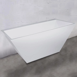 ВАННА КАМЕННАЯ FANCY MARBLE EDWARD 179Х80 СМ, БЕЛАЯ МАТОВЫЙ (11180103)
