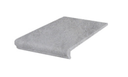 Фото плитки STROEHER ROCCIA GRIGIO 9340.840 СТУПЕНЬ 29.4X34 из коллекции STROEHER ROCCIA 