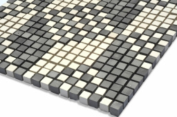 Фото плитки KOTTO МІ7 К0605 GEOMETRIA 24X24X1 из коллекции KOTTO MOSAICID'ITALIA 