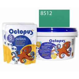 ЭПОКСИДНАЯ ЗАТИРКА OCTOPUS ZATIRKA 2-КОМП. ЦВЕТ ЗЕЛЕНО-ИЗУМРУДНЫЙ 8512 2,5 КГ (8512-2)