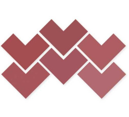 Фото плитки WOW ELLE FLOOR PLUM 18.5X18.5 из коллекции WOW ELLE FLOOR 